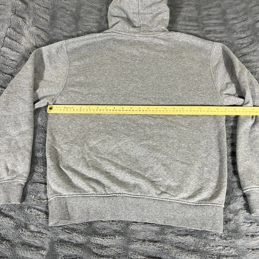 Jordan Mens Jumpman Fleece Hoodie Gray DQ7466-091 Size Small